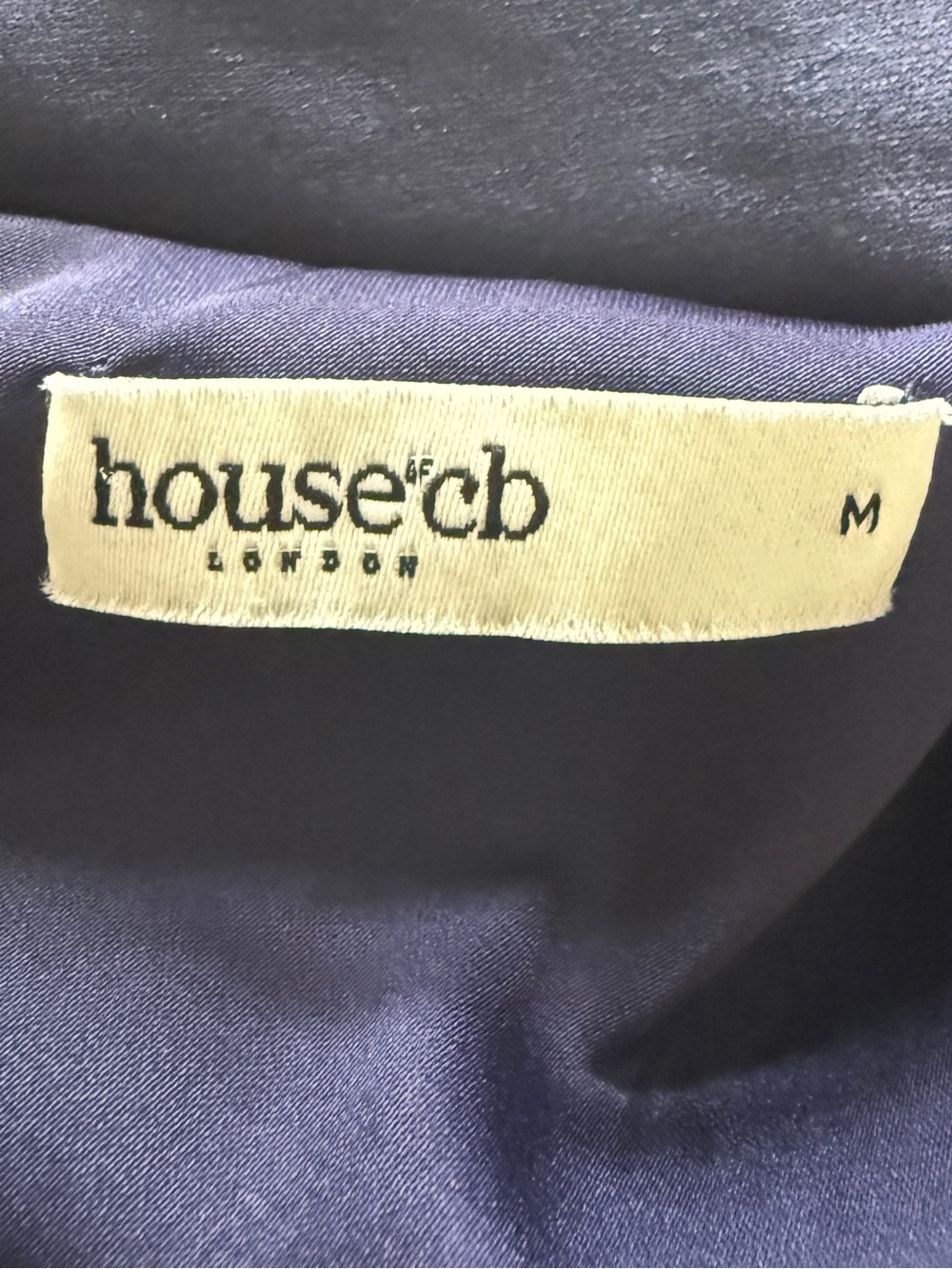 House of CB Dress Satin Cowl Neck Maxi Dress Wedding Evening - Picture 7 of 10